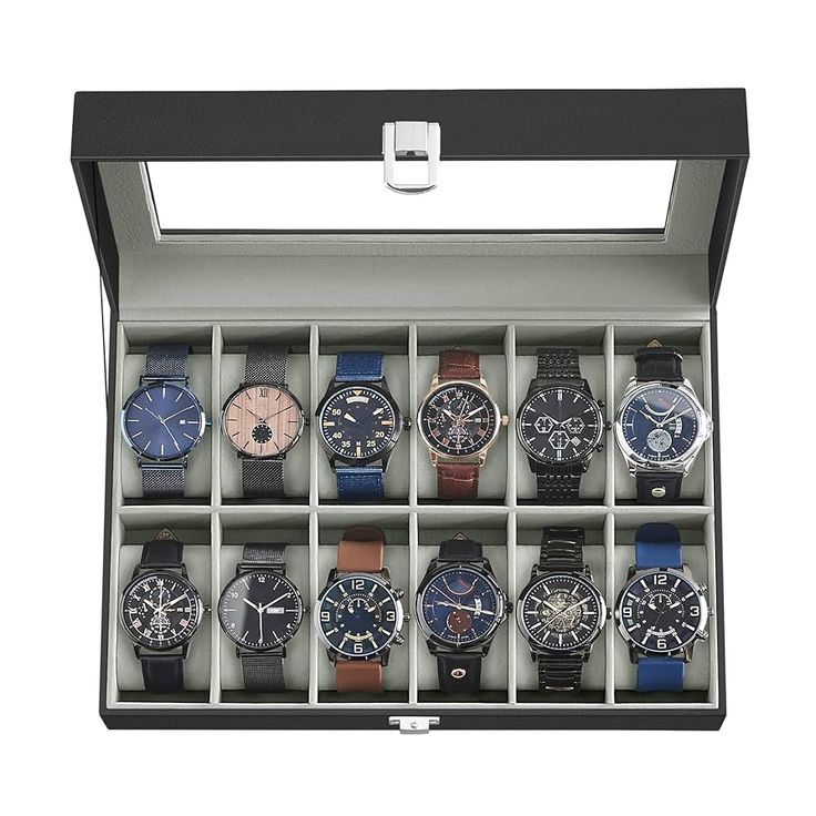 12 Slots Watch Organizer